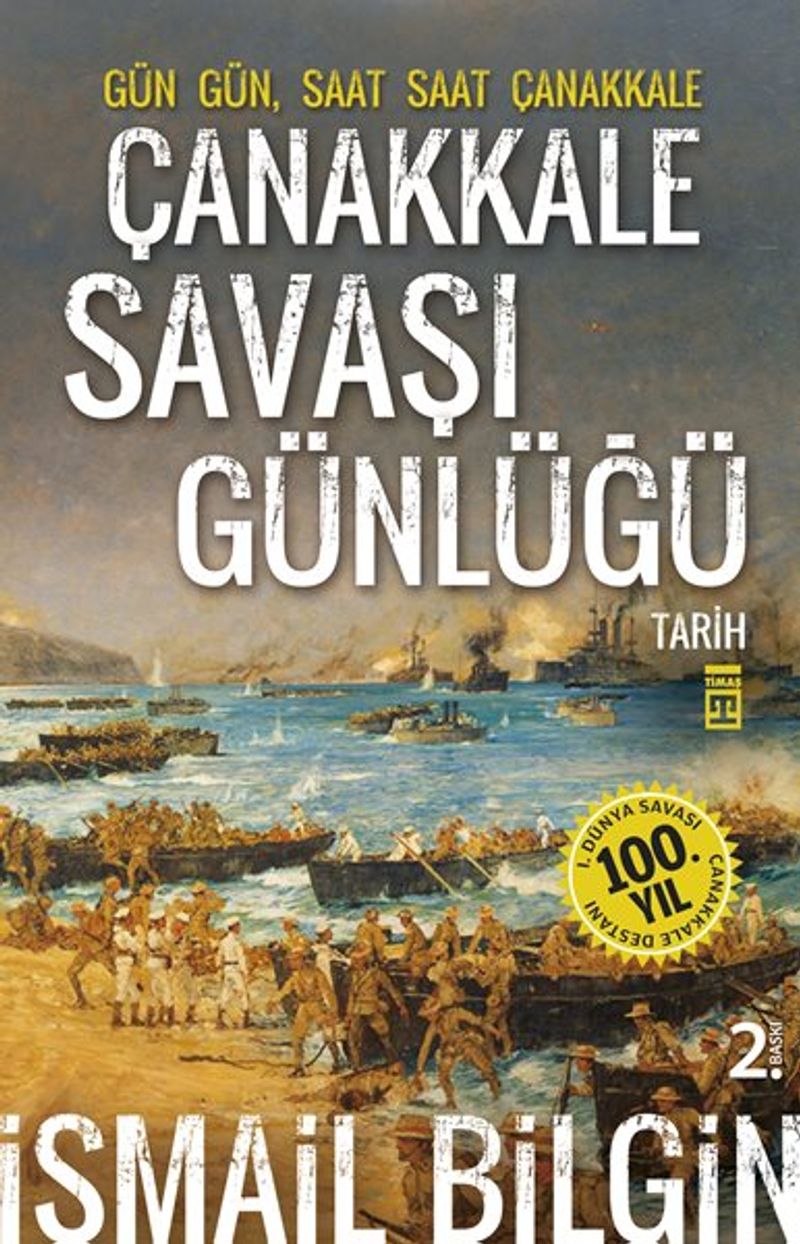 Çanakkale Savaşı Günlüğü kitap kapağı