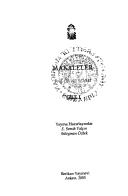 Makaleler Cilt 3 / Prof. Dr. Ali Sevim kitap kapağı