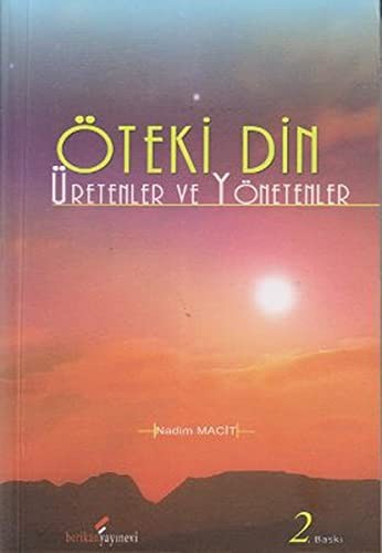 Öteki Din & Üretenler ve Yönetenler kitap kapağı
