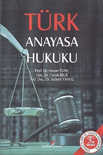 Türk Anayasa Hukuku kitap kapağı