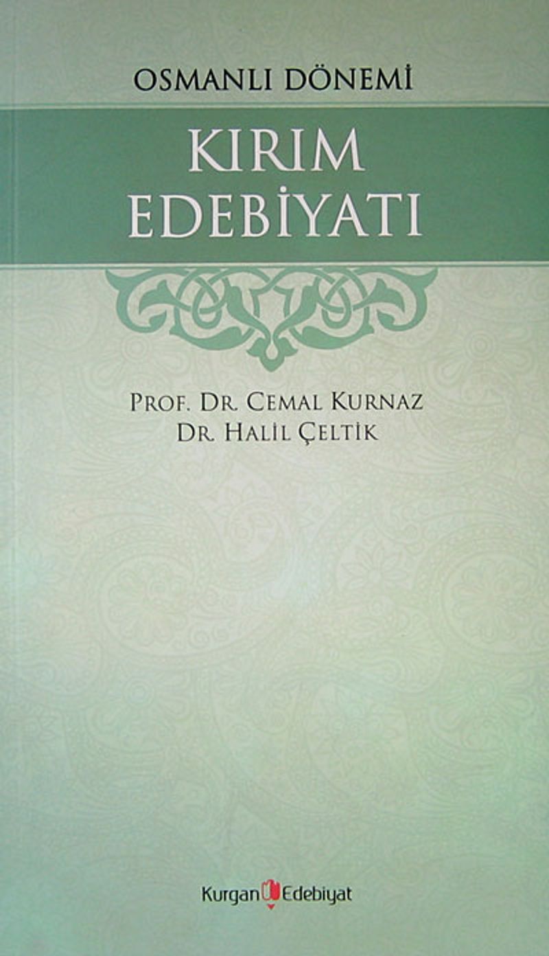 Osmanlı Dönemi Kırım Edebiyatı kitap kapağı