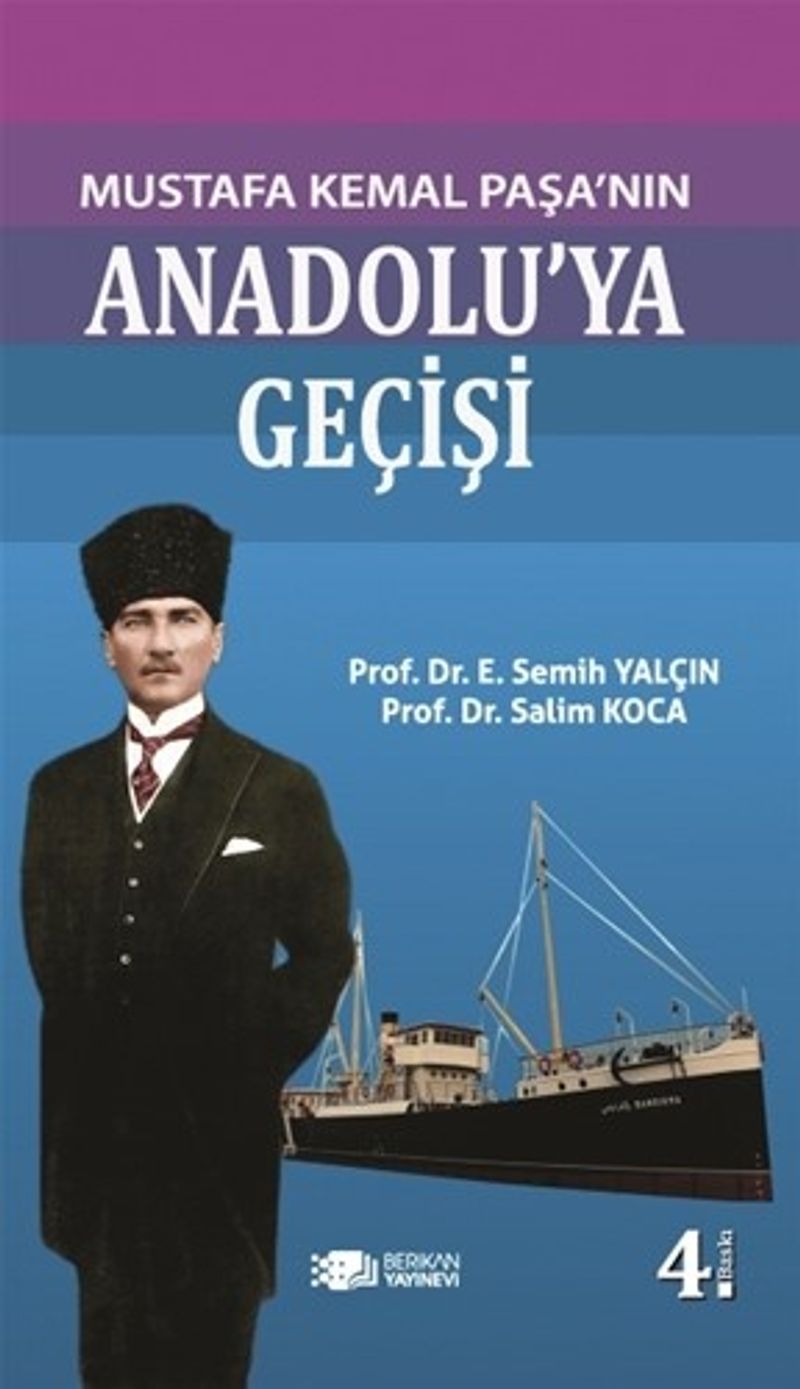 Mustafa Kemal Paşa'nın Anadolu'ya Geçişi kitap kapağı