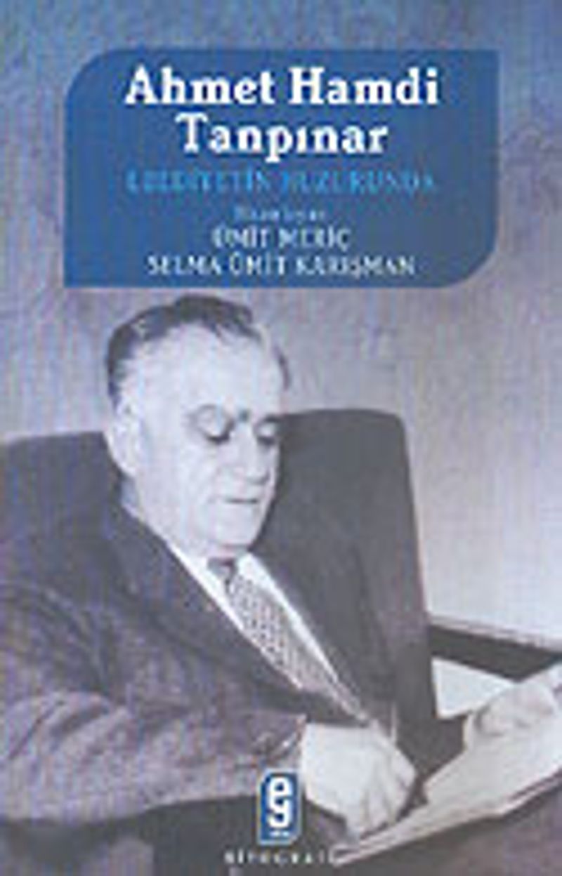 Ahmet Hamdi Tanpınar Ebediyetin Huzurunda kitap kapağı