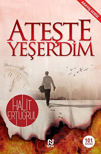 Ateşte Yeşerdim kitap kapağı