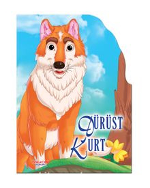 Şekilli Kitaplar / Dürüst Kurt kitap kapağı