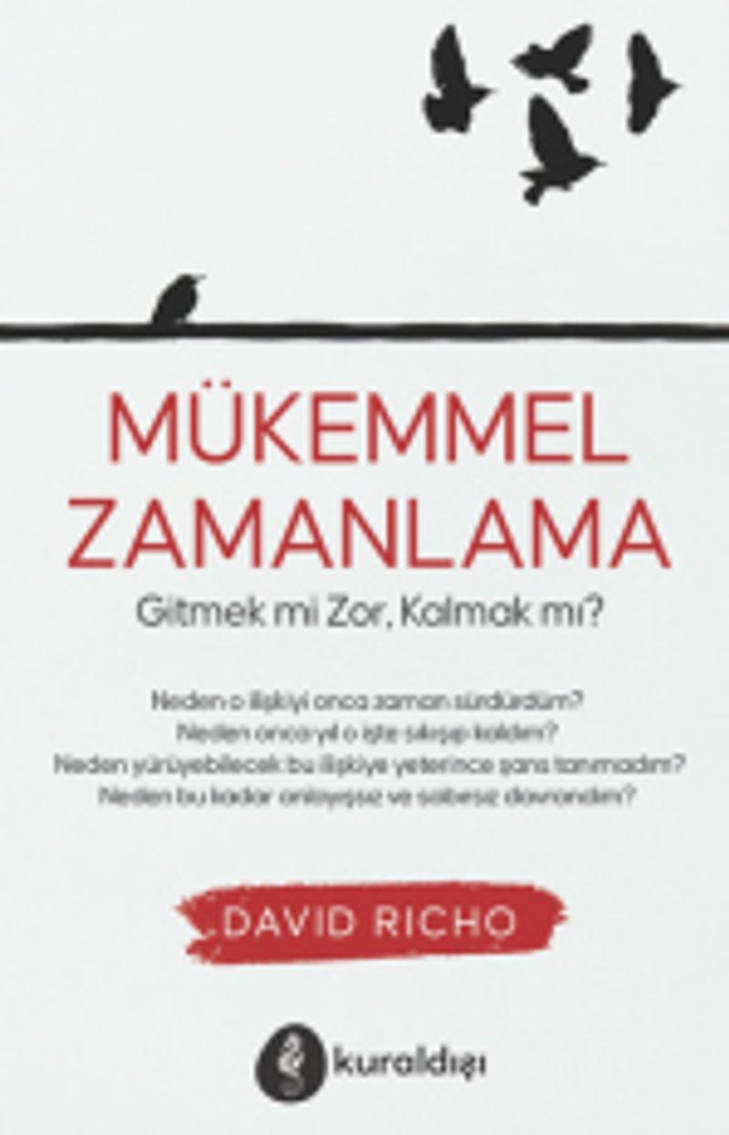 Mükemmel Zamanlama Gitmek mi Zor, Kalmak mı? kitap kapağı