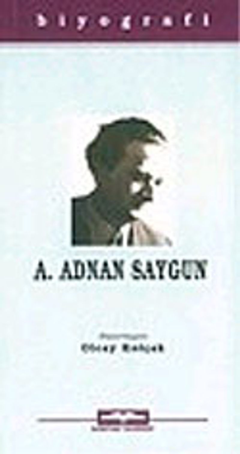 A. Adnan Saygun kitap kapağı