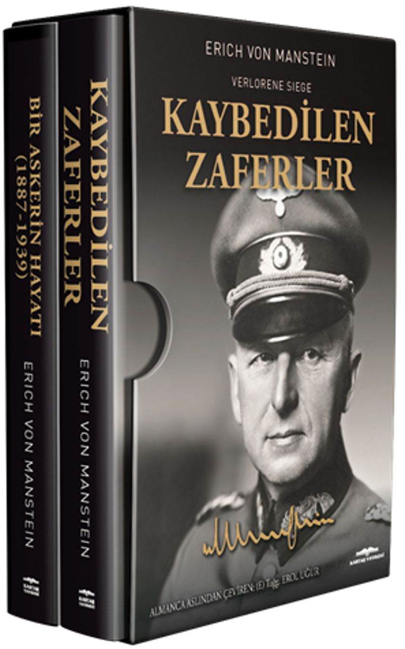 Kaybedilen Zaferler - Bir Askerin Hayatı (2 Kitap Set) kitap kapağı