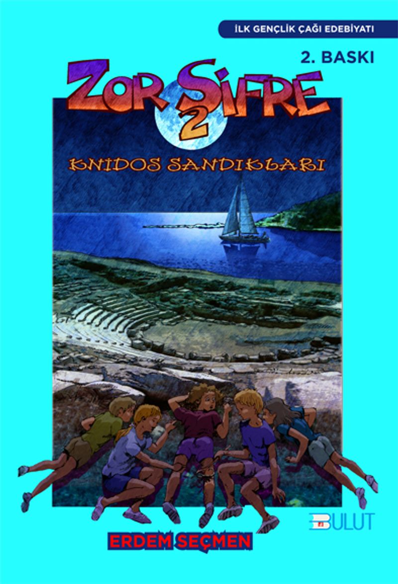 Zor Şifre-2 Knidos Sandıkları kitap kapağı