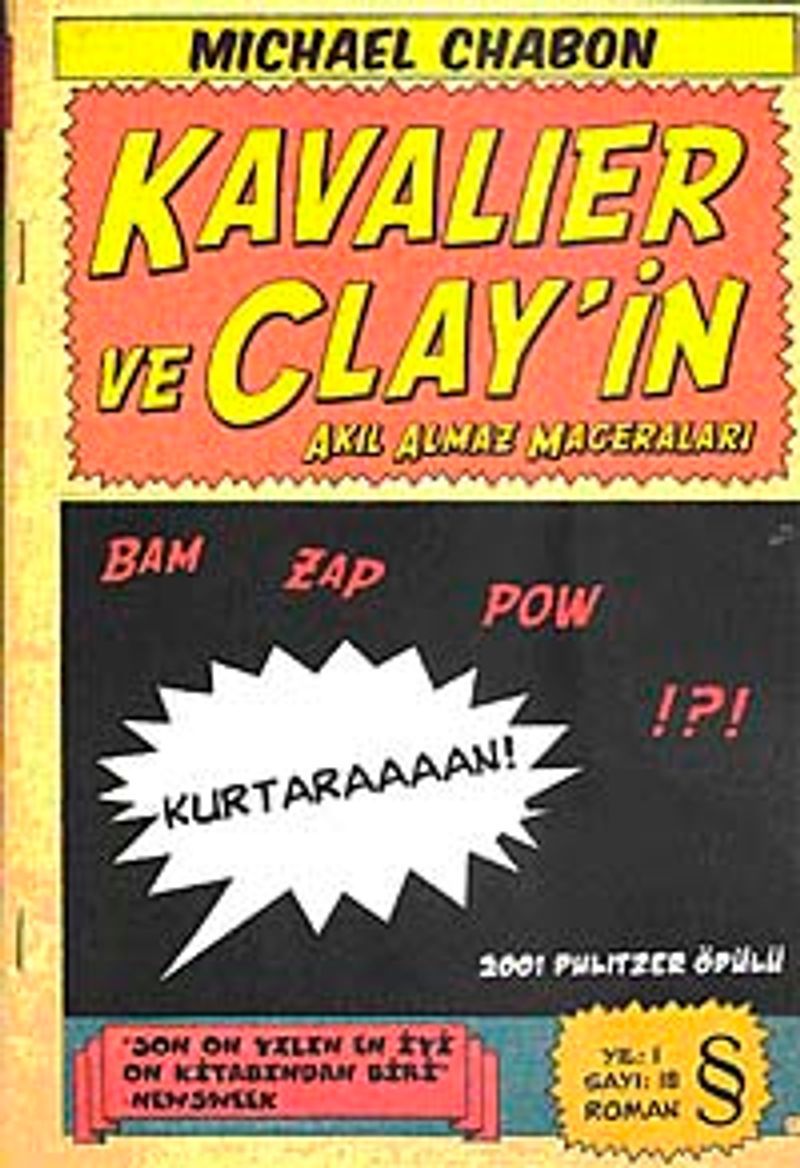 Kavalier ve Clay'in Akıl Almaz Maceraları kitap kapağı