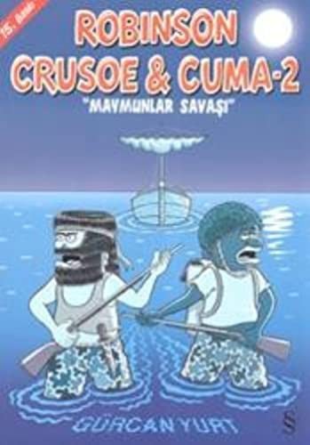 Robinson Crusoe ve Cuma-2 / Maymunlar Savaşı kitap kapağı