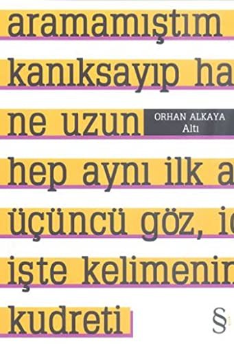 Altı kitap kapağı