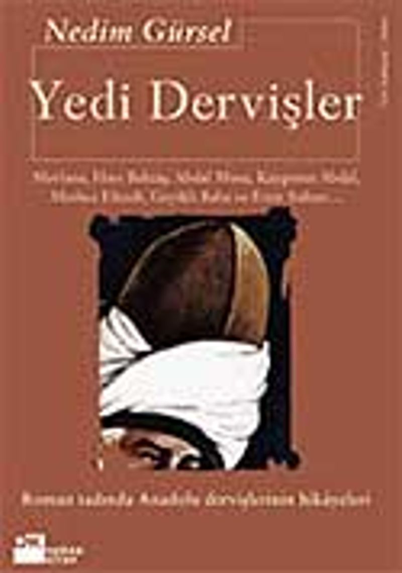 Yedi dervişler kitap kapağı