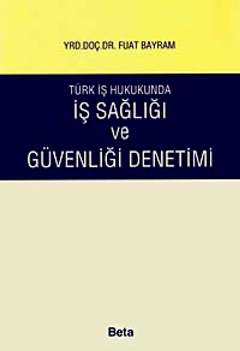 İş Sağlığı ve Güvenliği Denetimi / Türk İş Hukukunda kitap kapağı