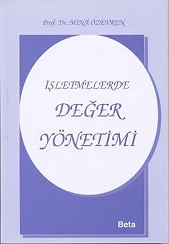 İşletmelerde Değer Yönetimi kitap kapağı