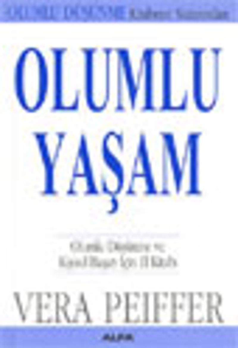Olumlu Yaşam kitap kapağı