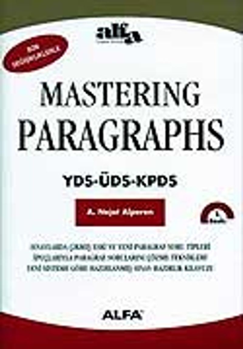 Son Değişikliklerle Mastering Paragraphs YDS-ÜDS-KPDS kitap kapağı