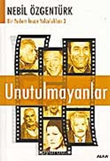 Unutulmayanlar kitap kapağı