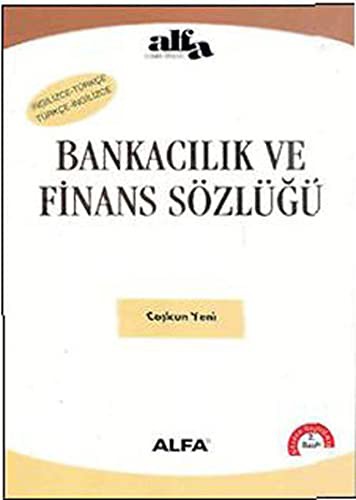Bankacılık ve Finans Sözlüğü kitap kapağı