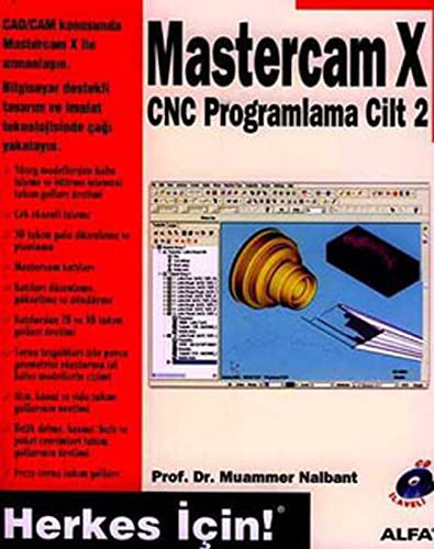 Mastercam X CNC Programlama Cilt: 2 kitap kapağı