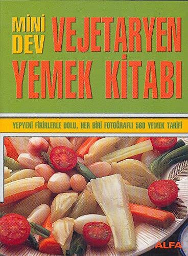Mini Dev Vejetaryen Yemek Kitabı kitap kapağı