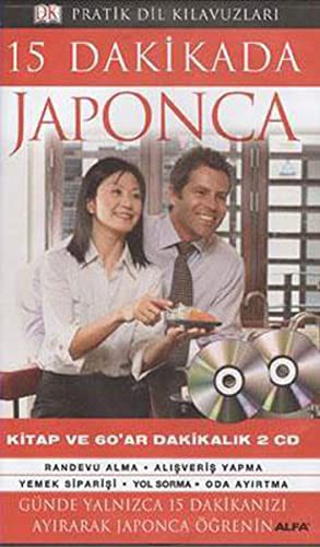 15 Dakikada Japonca kitap kapağı