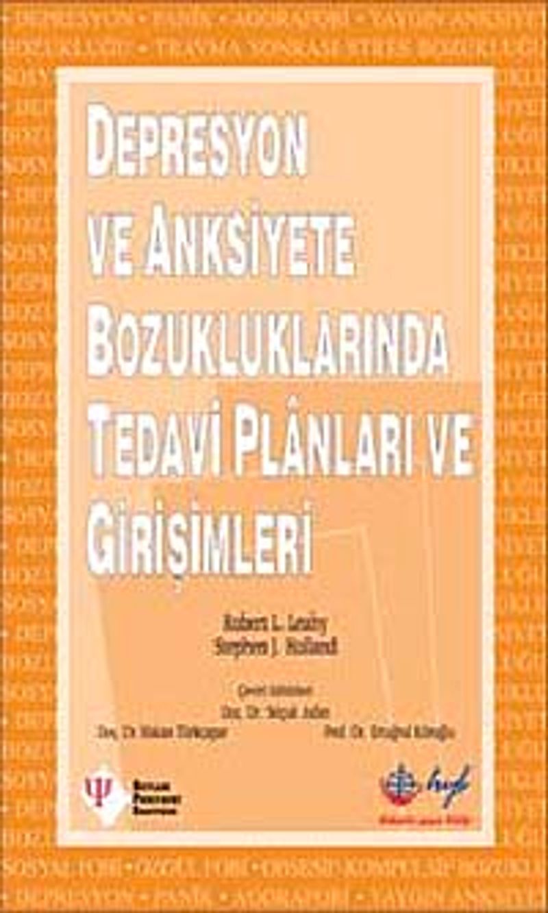 Depresyon ve Anksiyete Bozukluklarında Tedavi Planları ve Girişimleri kitap kapağı