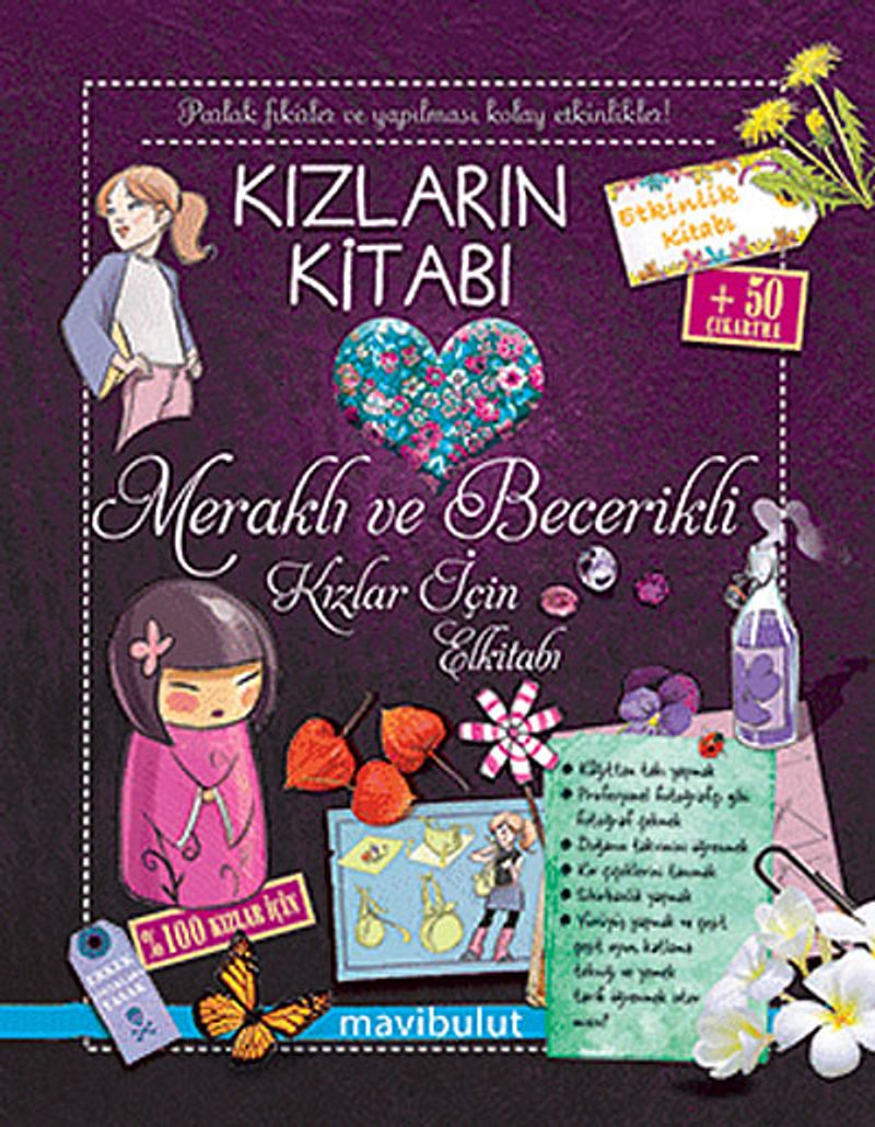 Kızların Kitabı Meraklı ve Becerikli Kızlar İçin Elkitabı kitap kapağı