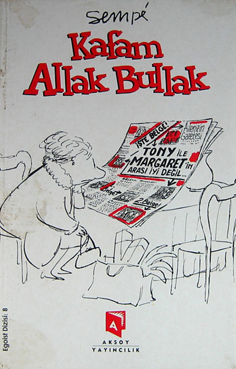 Kafam Allak Bullak kitap kapağı