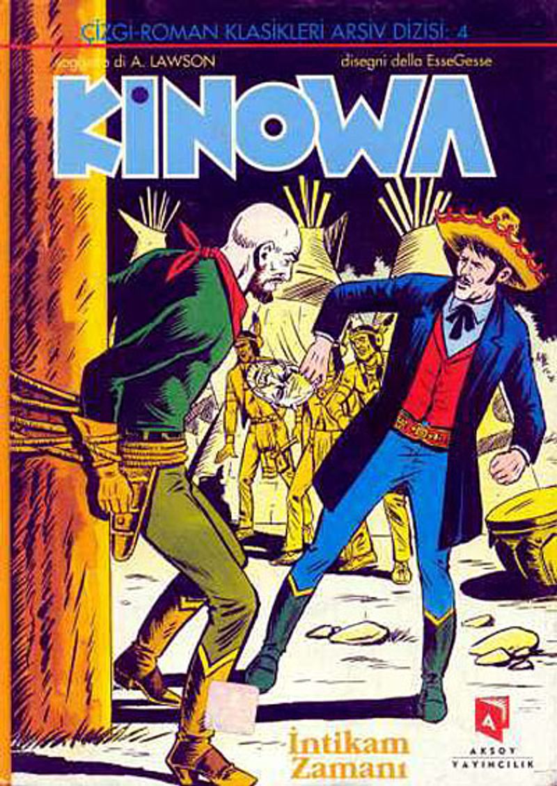 Kinowa - İntikam Zamanı kitap kapağı