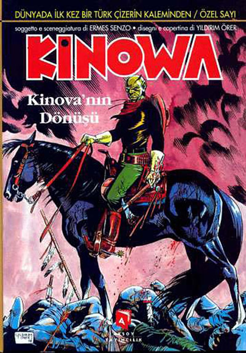 Kinowa - Kinova'nın Dönüşü kitap kapağı