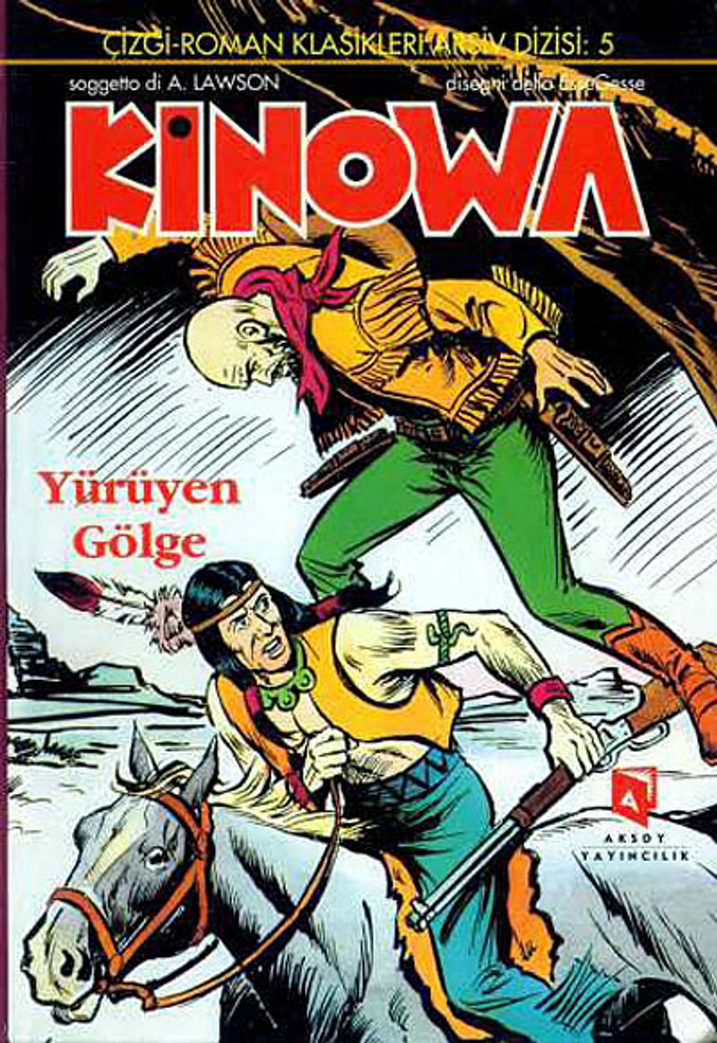 Kinowa - Yürüyen Gölge kitap kapağı
