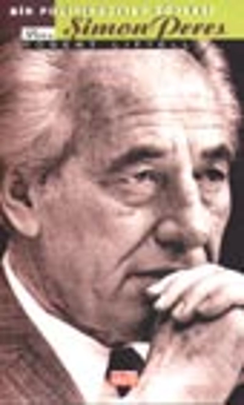 Şimon Peres/Bir Politikacıyla Söyleşi kitap kapağı