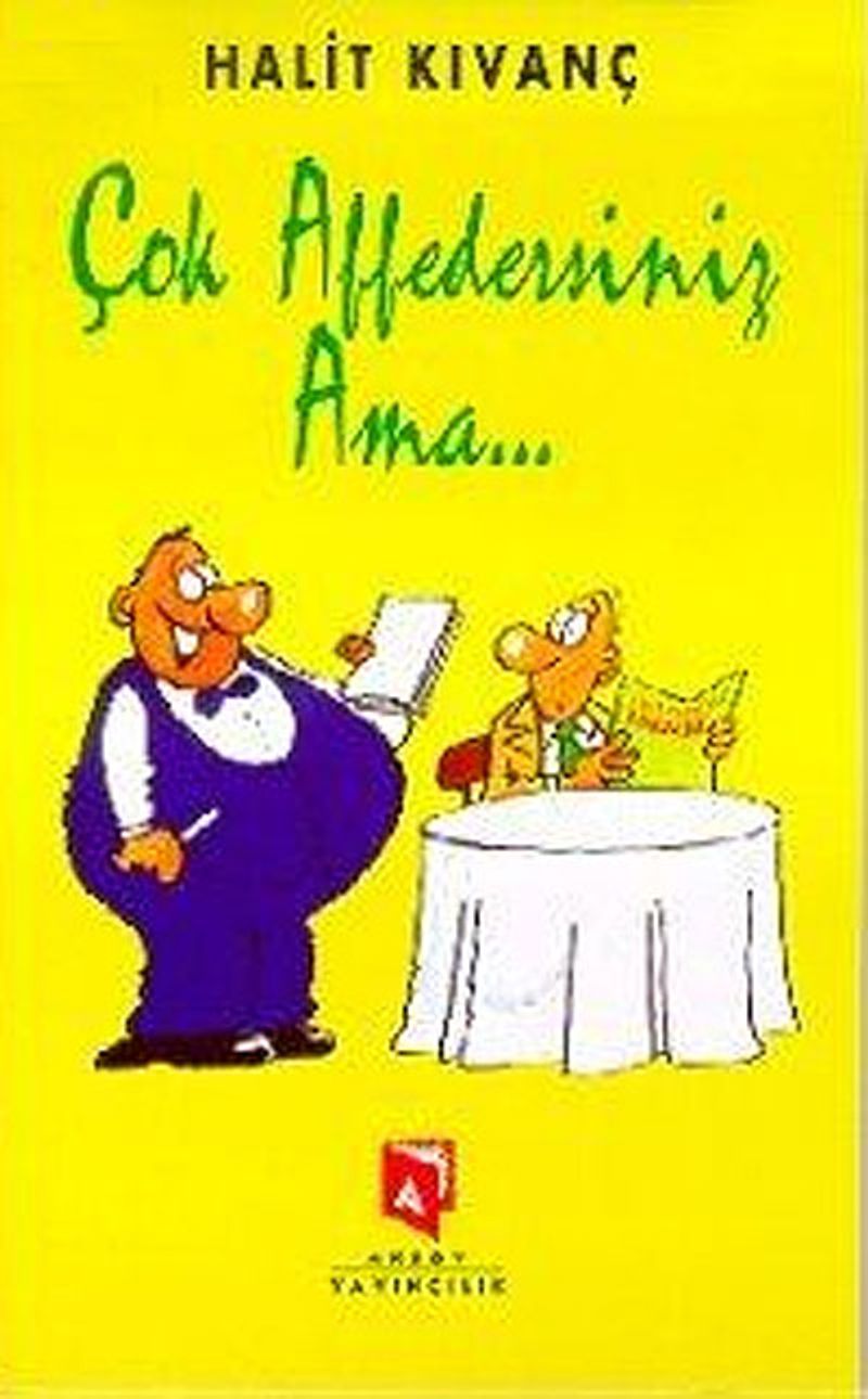 Çok Affedersiniz Ama kitap kapağı