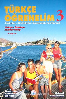 Türkçe Öğrenelim 3 / Türkçe-Özbekçe Anahtar Kitap kitap kapağı