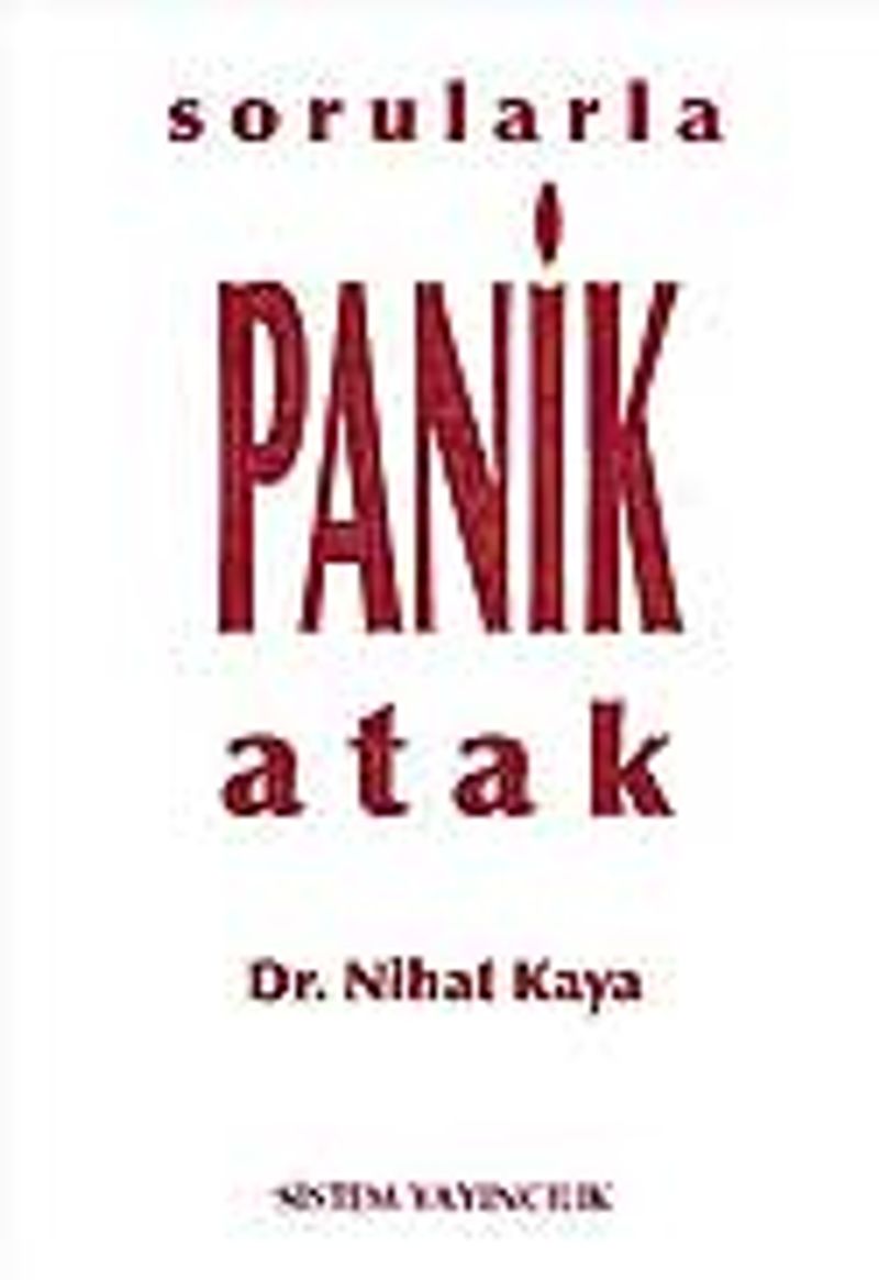 Sorularla Panik Atak ve Tedavisi kitap kapağı