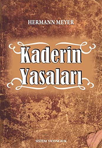 Kaderin Yasaları kitap kapağı