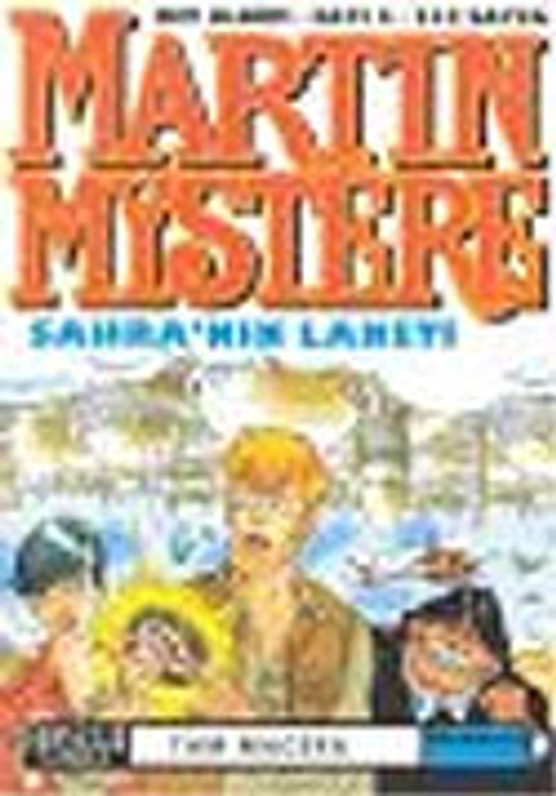 Martin Mystere 4/Sahra'nın Laneti kitap kapağı