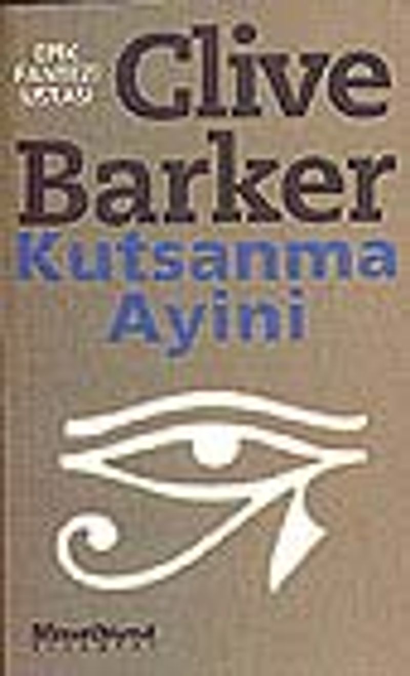 Kutsanma Ayini kitap kapağı