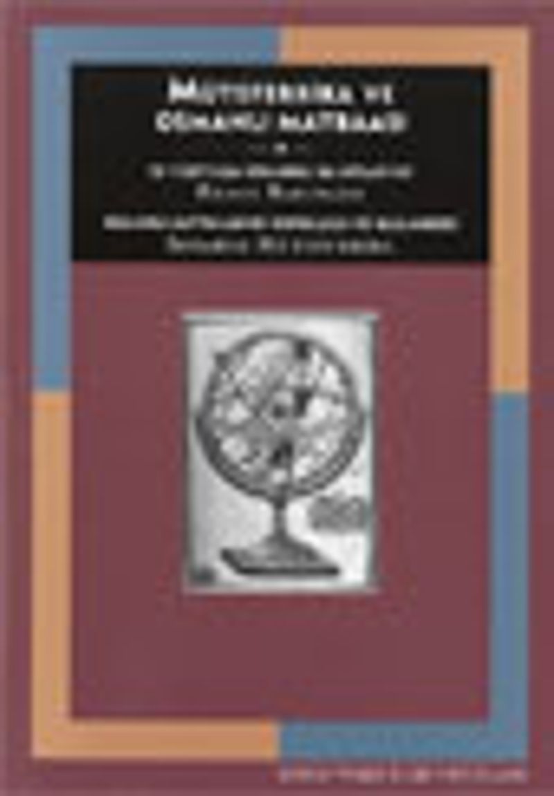 Müteferrika ve Osmanlı Matbaası kitap kapağı