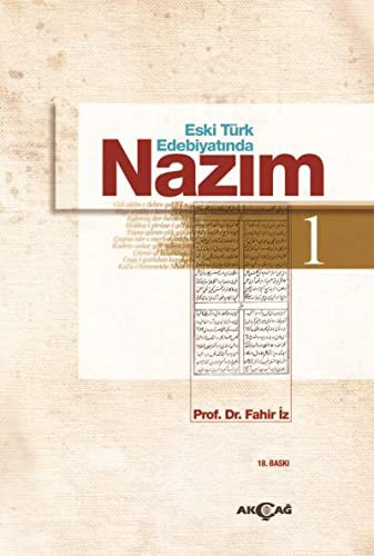 Eski Türk Edebiyatı Nazım-1 kitap kapağı