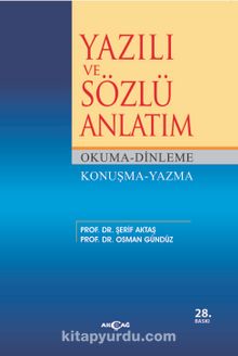 Yazılı ve Sözlü Anlatım & Okuma-Dinleme Konuşma-Yazma kitap kapağı