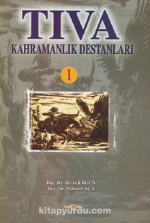 Tıva Kahramanlık Destanları 1 kitap kapağı