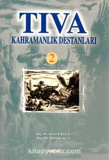 Tıva Kahramanlık Destanları 2 kitap kapağı