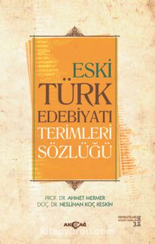 Eski Türk Edebiyatı Terimleri Sözlüğü kitap kapağı