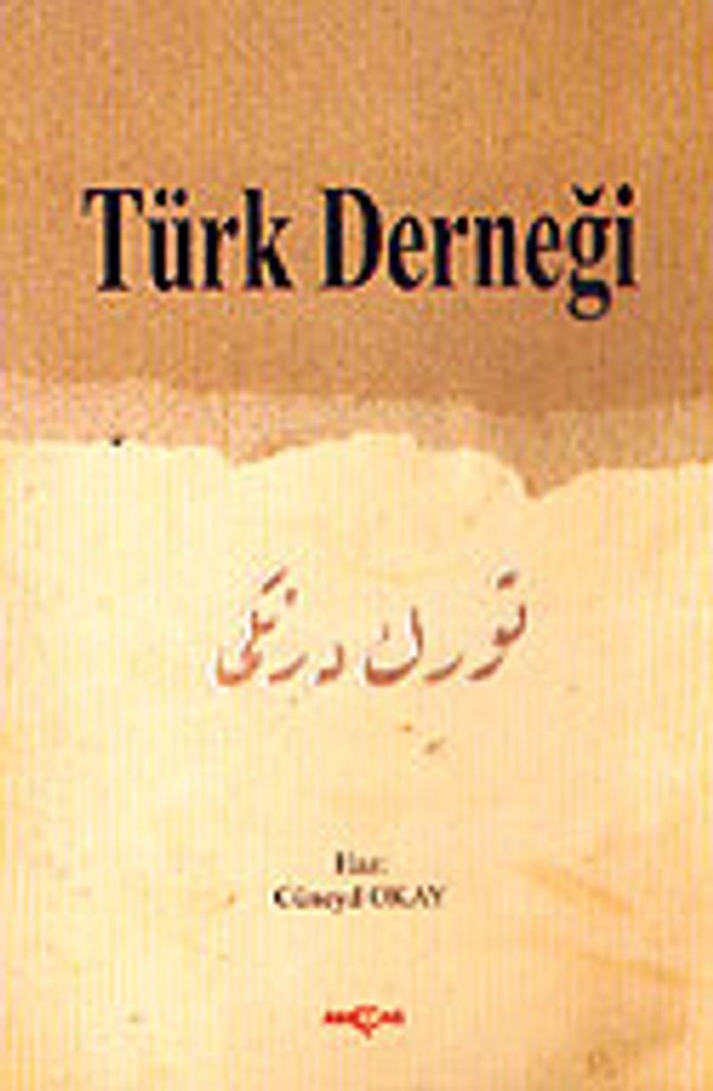 Türk Derneği kitap kapağı