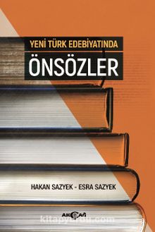 Yeni Türk Edebiyatında Önsözler kitap kapağı