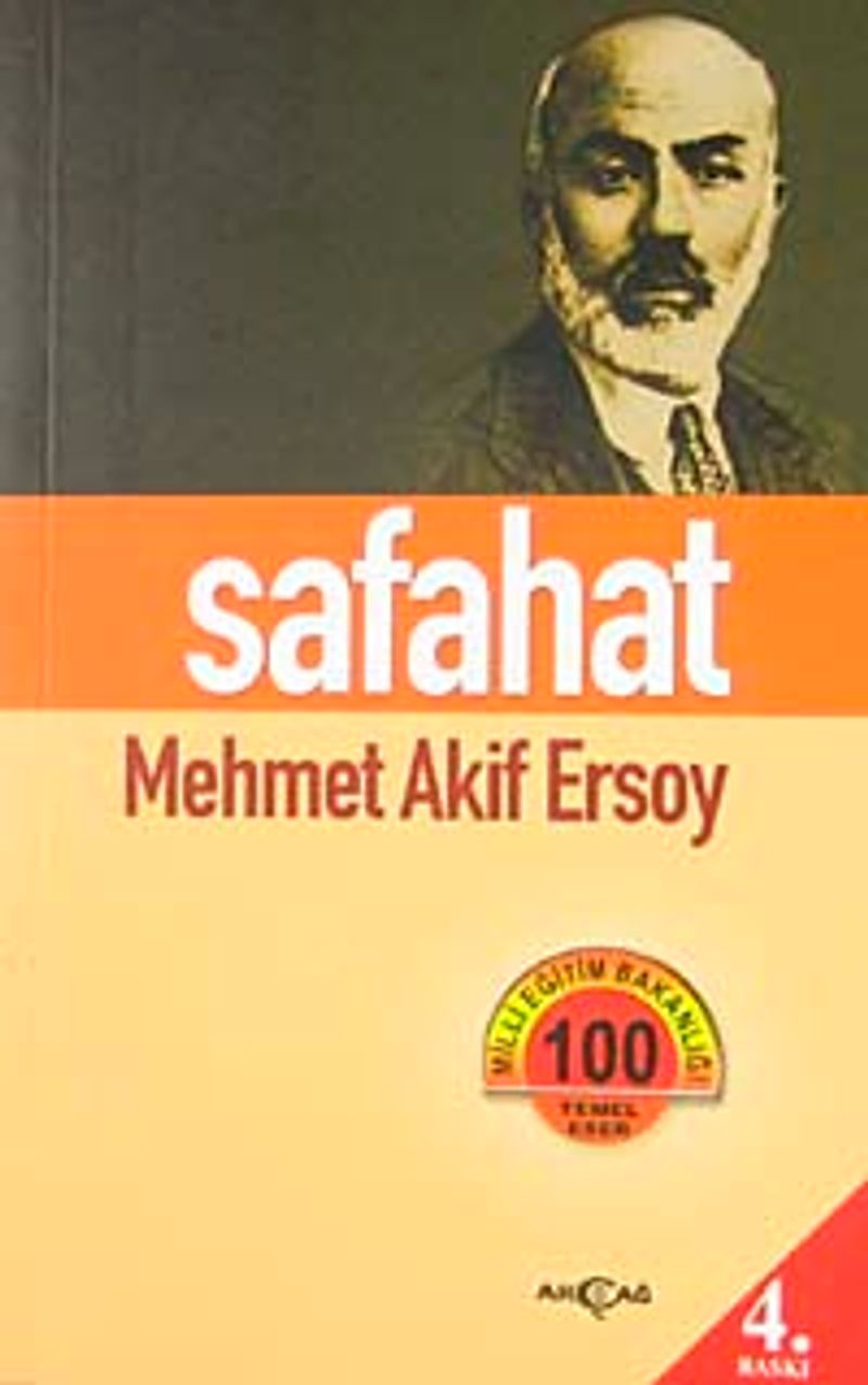 Safahat 100 Temel Eser (cep boy) kitap kapağı