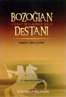 Bozoğlan (Yusuf Beg - Ahmed Beg) Destanı kitap kapağı