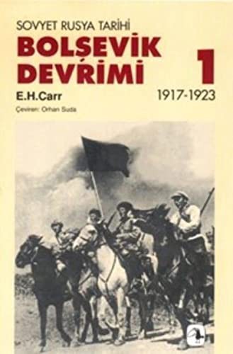 Bolşevik Devrimi 1 1917-1923 kitap kapağı